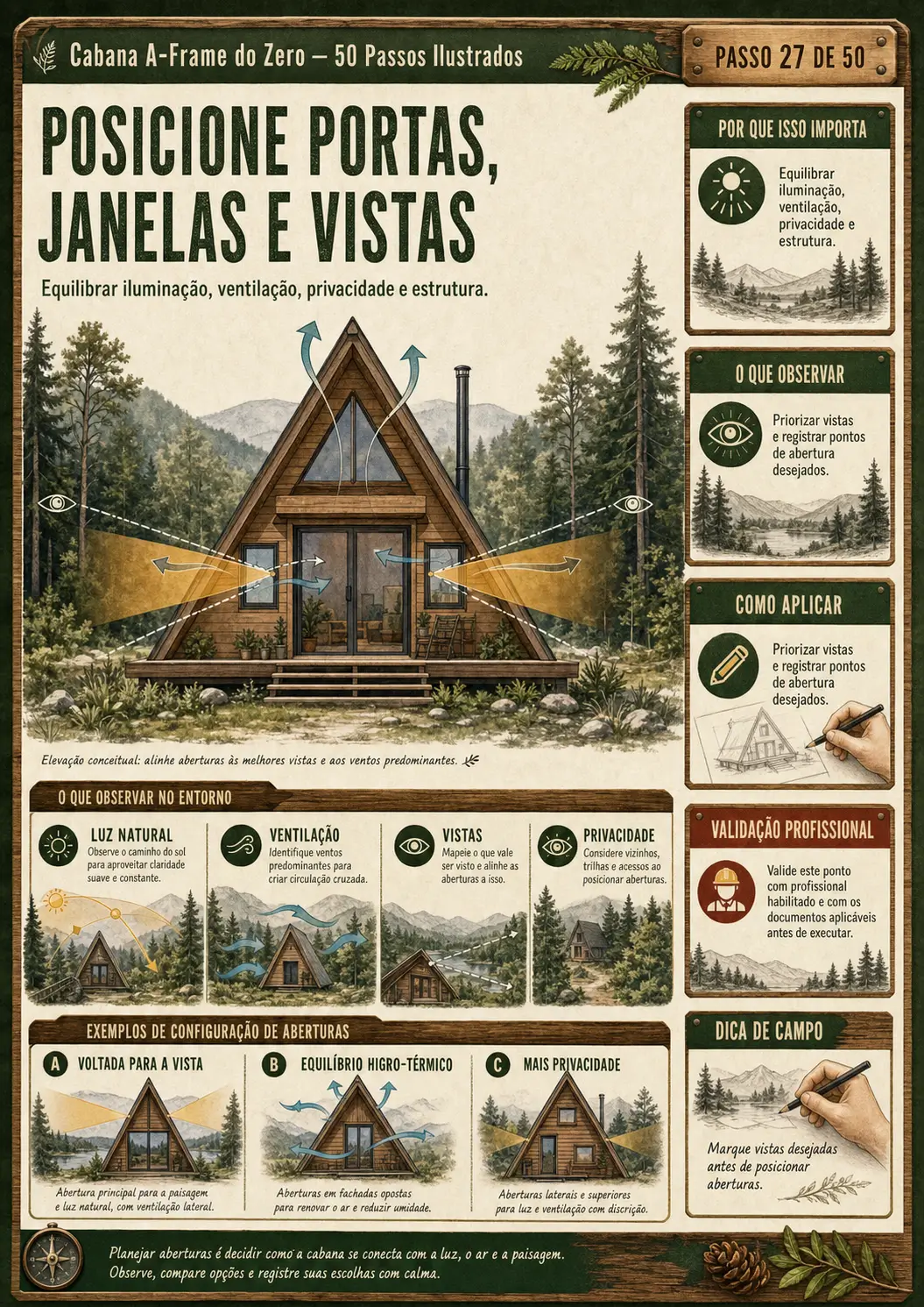 Prévia do passo 27: portas, janelas e vistas